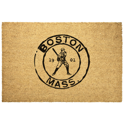 Image of Boston Baseball Vintage Stamp Doormat