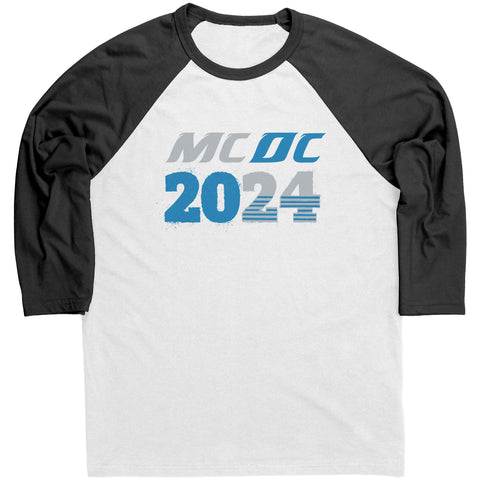 Image of MCDC 2024 Men's Raglan T-shirt - Detriot Lions