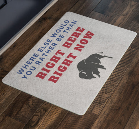 Image of Where Else Would You Rather Be Outdoor Doormat - 26”x18” - Buffalo Bills, Bills Mafia Active