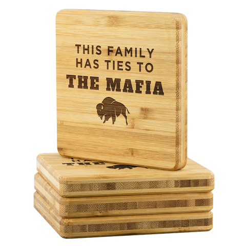 Image of This Family Has Ties To The Mafia Bamboo Coasters