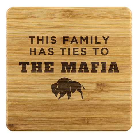 Image of This Family Has Ties To The Mafia Bamboo Coasters